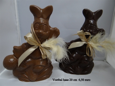 Voetbal haas 20cm: 6,5€
